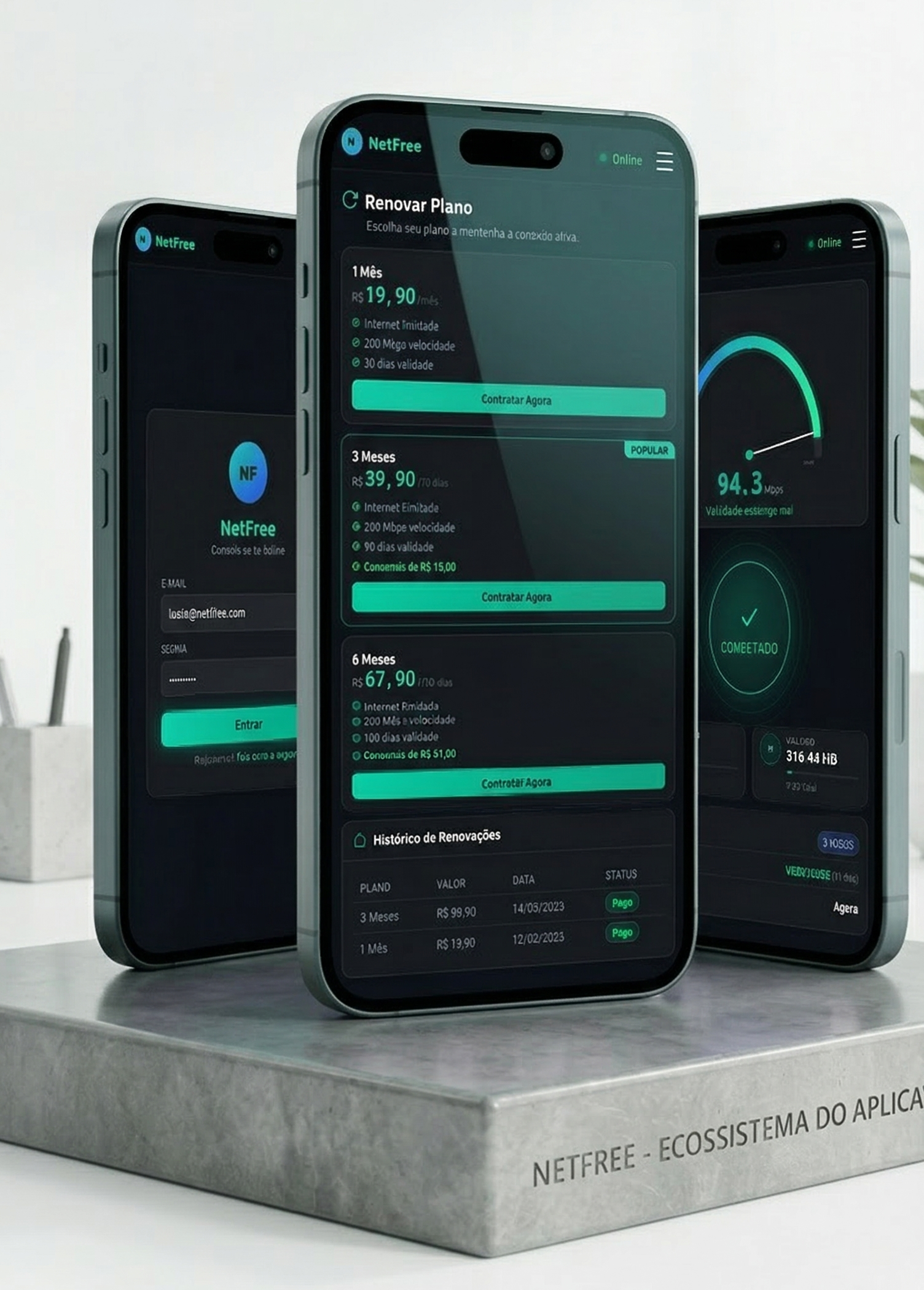 App NetFree no celular
